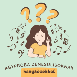Brain challenge with intervals, for music learners