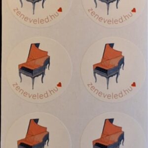 Solo sticker – harpsichord