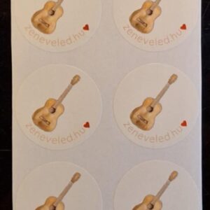 Solo sticker – guitar