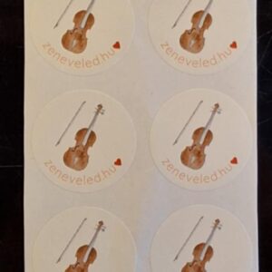 Solo sticker – violin