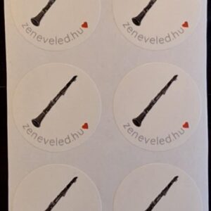 Solo sticker - clarinet