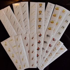Musical Instrument Cavalcade Sticker Pack