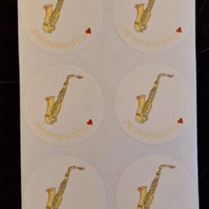 Solo sticker – saxophone