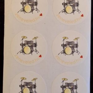 Solo sticker – drum kit