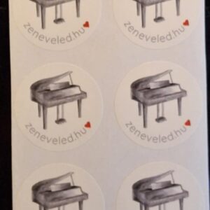 Solo sticker – piano